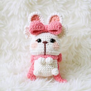 Chibi Bunny Amigurumi Crochet Pattern - Adorable DIY Stuffed Animal Toy - Instant Download PDF