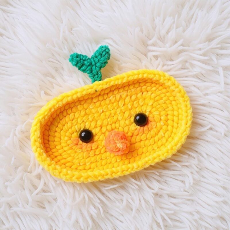 Chicken Amigurumi Crochet Pattern - Adorable DIY Eyeglasses Holder - Instant Download PDF - Image 3