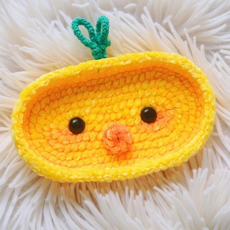 Chicken Amigurumi Crochet Pattern - Adorable DIY Eyeglasses Holder - Instant Download PDF - Image 4