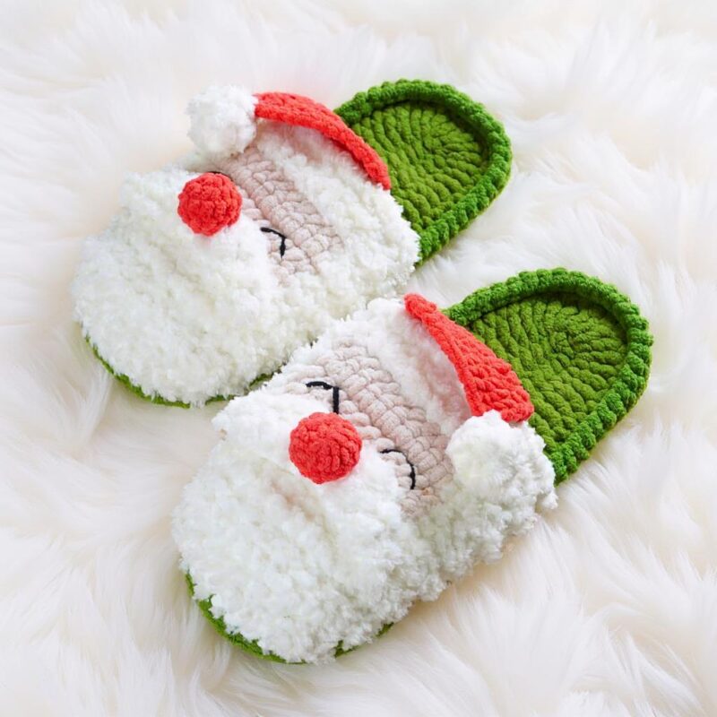 Kids' Christmas Slipper Crochet Pattern Bundle - Cozy & Festive DIY Handmade Gift - Instant Download PDF - Image 5