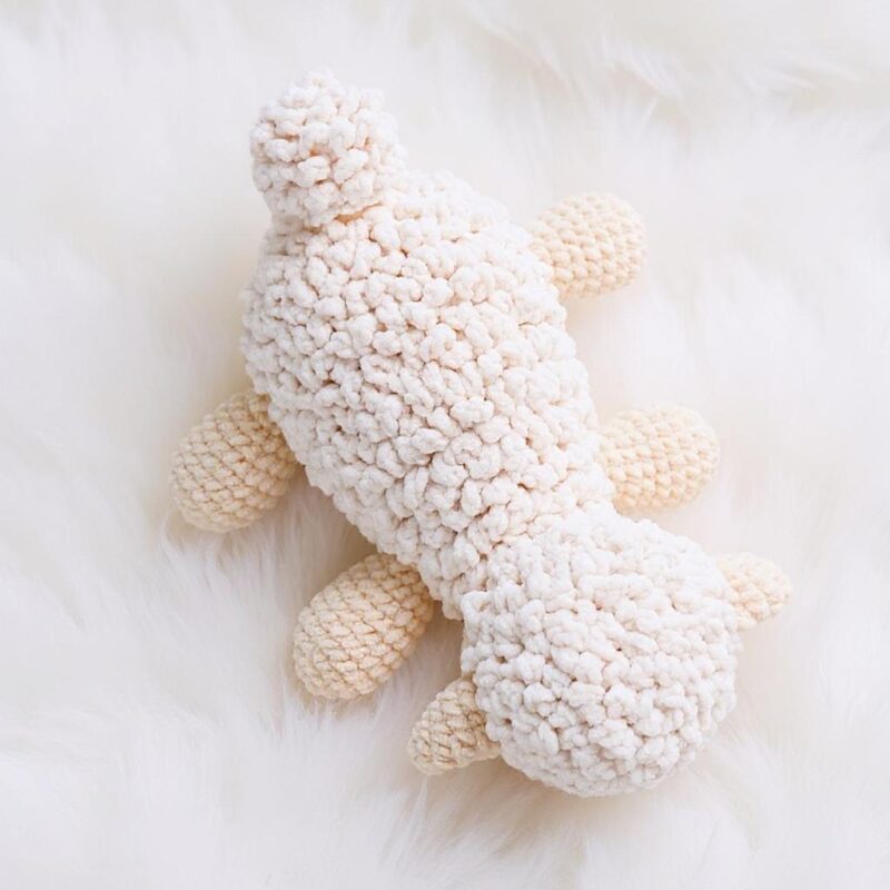 Chill Sheep Amigurumi Crochet Pattern - Adorable DIY Stuffed Animal Toy - Instant Download PDF - Image 5
