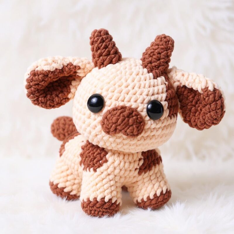 Choco Cow Amigurumi Crochet Pattern - Adorable DIY Stuffed Animal Toy - Instant Download PDF - Image 2