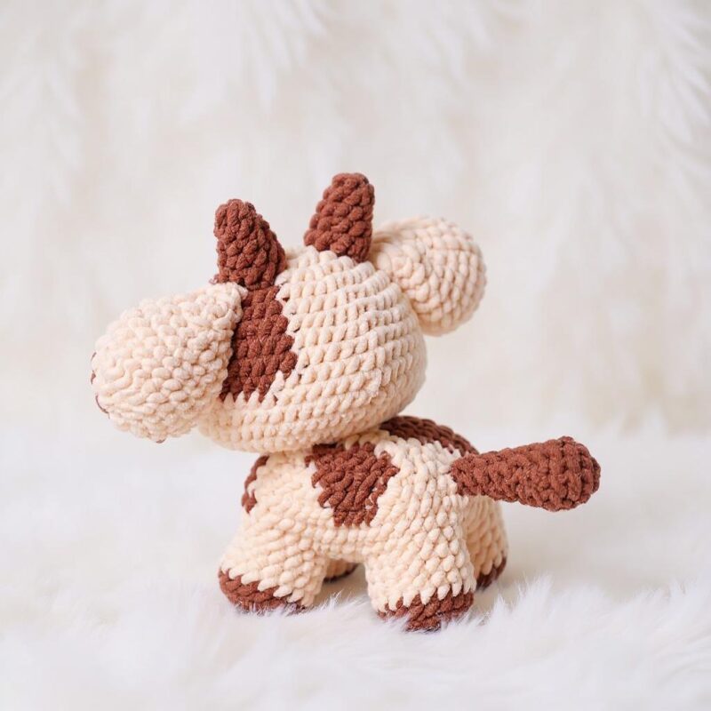 Choco Cow Amigurumi Crochet Pattern - Adorable DIY Stuffed Animal Toy - Instant Download PDF - Image 4