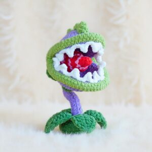Chomper Monster Amigurumi Crochet Pattern - Adorable DIY Stuffed Animal Toy - Instant Download PDF