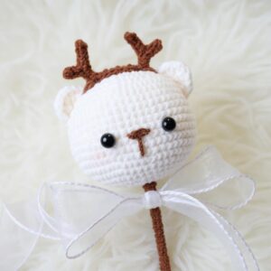 Christmas Bear Amigurumi Crochet Pattern - Adorable DIY Stuffed Animal Toy - Instant Download PDF