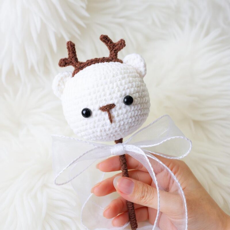 Christmas Bear Amigurumi Crochet Pattern - Adorable DIY Stuffed Animal Toy - Instant Download PDF - Image 2