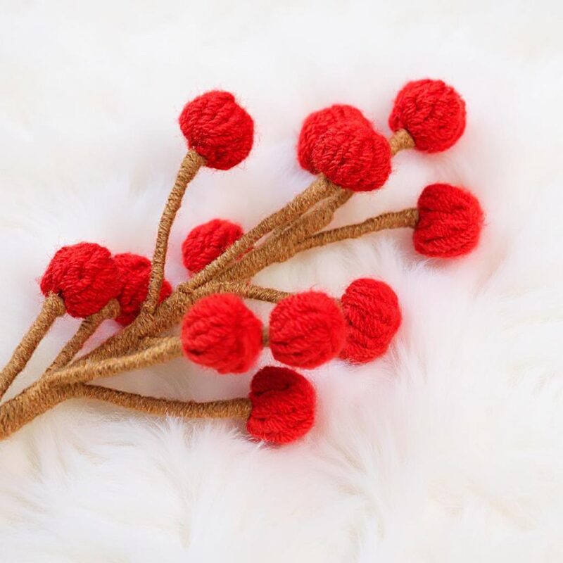 Christmas Berry Amigurumi Crochet Pattern - Festive DIY Holiday Decor - Instant Download PDF - Image 4
