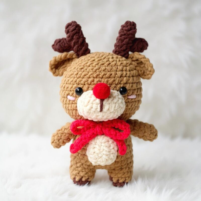 Christmas Trio Amigurumi Crochet Pattern - Festive DIY Holiday Toys - Instant Download PDF - Image 3