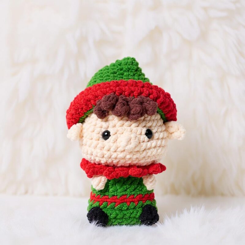 Christmas Elf Amigurumi Crochet Pattern - Adorable DIY Stuffed Toy - Instant Download PDF - Image 3