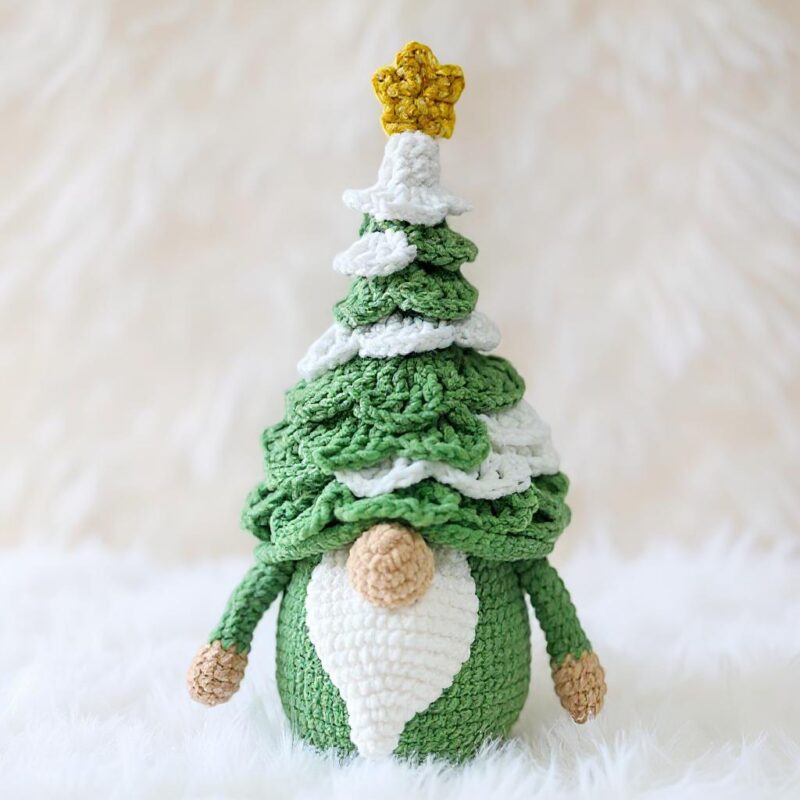 Christmas Gnome Amigurumi Crochet Pattern - Adorable DIY Holiday Decor - Instant Download PDF - Image 2