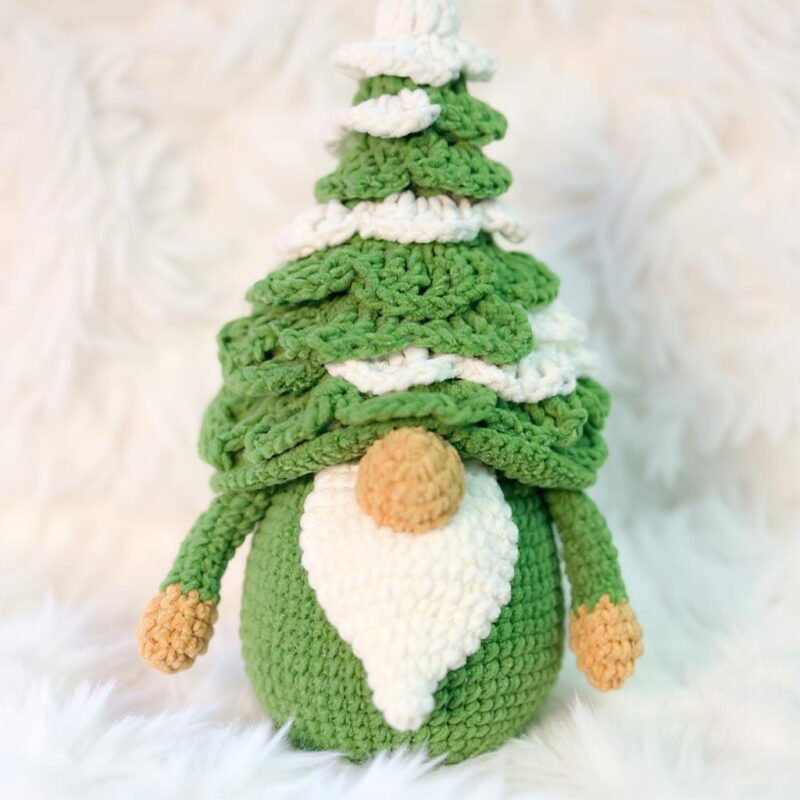 Christmas Gnome Amigurumi Crochet Pattern - Adorable DIY Holiday Decor - Instant Download PDF - Image 3