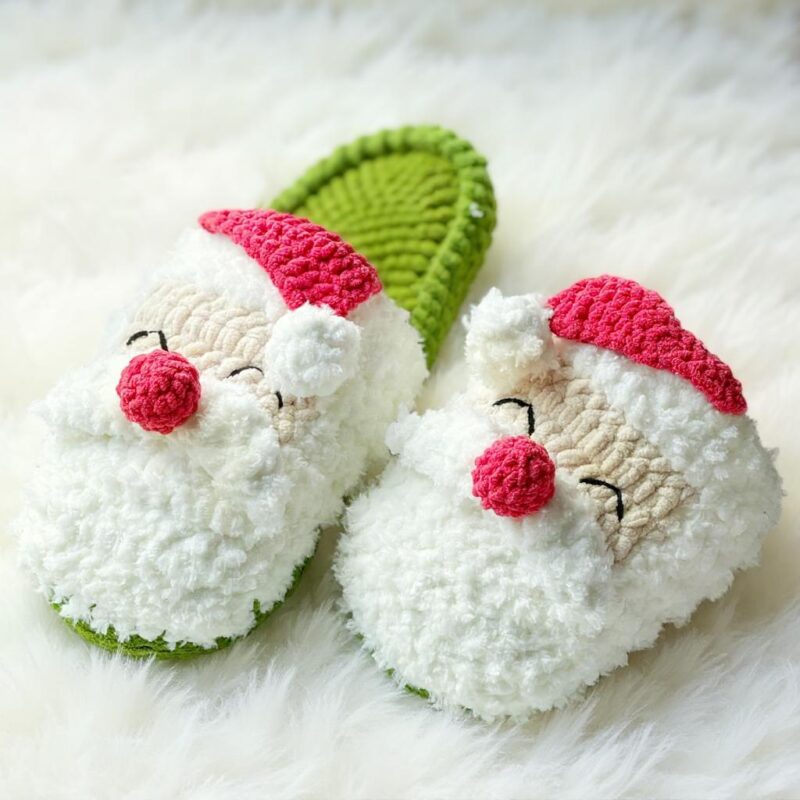 Festive Christmas Slipper Crochet Pattern Bundle - Cozy & Easy DIY Handmade Footwear - Instant Download PDF - Image 5