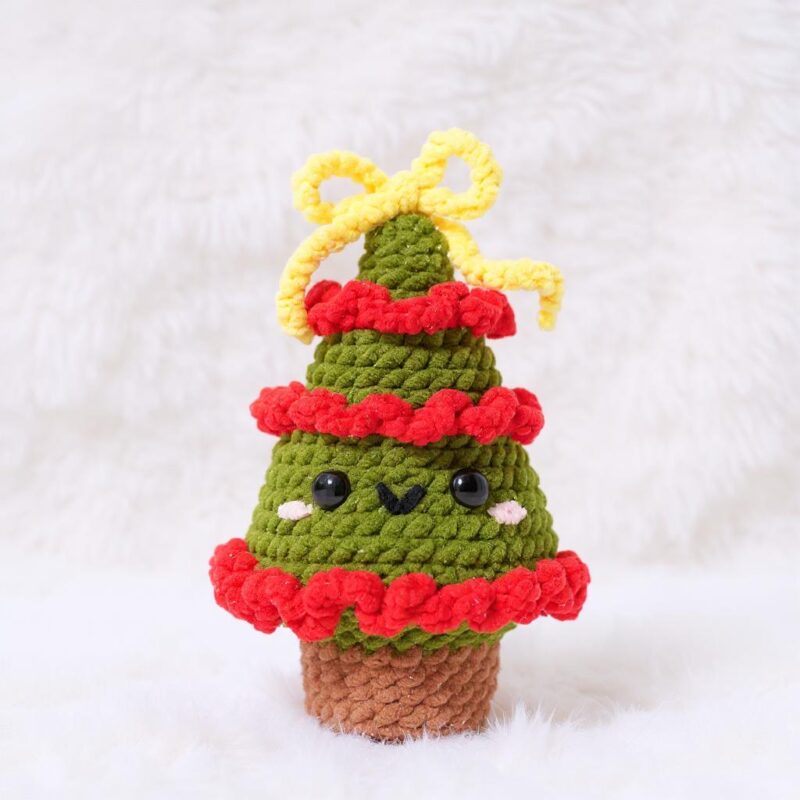 Christmas Tree Amigurumi Crochet Pattern - Festive - DIY Holiday Decor - Instant Download PDF - Image 3