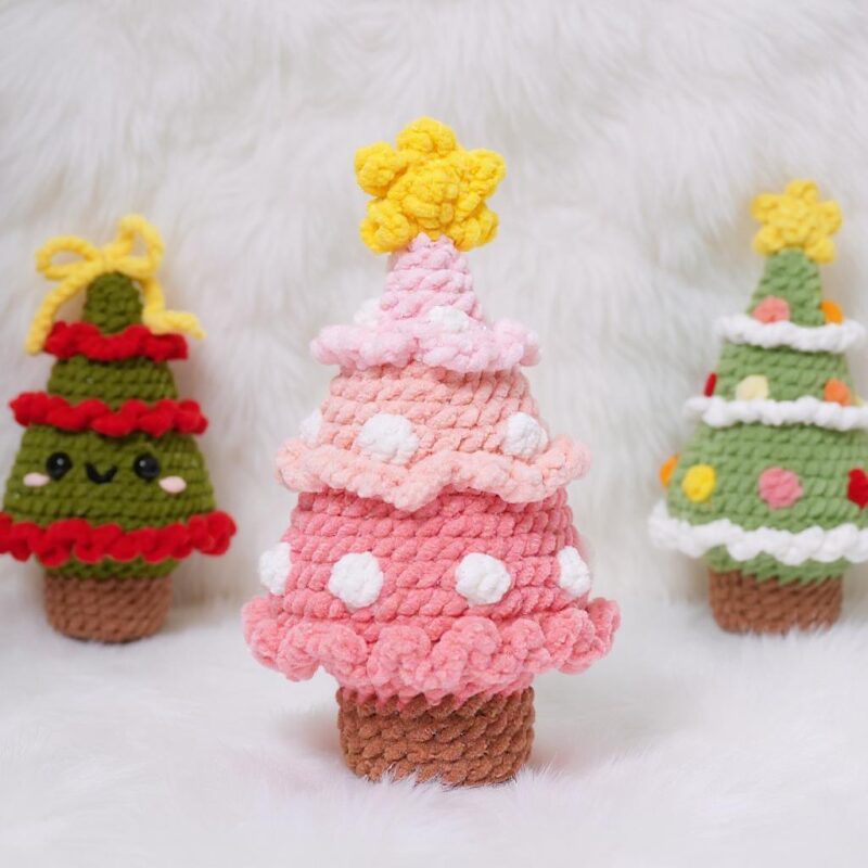 Christmas Tree Amigurumi Crochet Pattern - Festive - DIY Holiday Decor - Instant Download PDF - Image 4