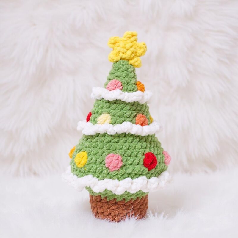 Christmas Tree Amigurumi Crochet Pattern - Festive - DIY Holiday Decor - Instant Download PDF - Image 5