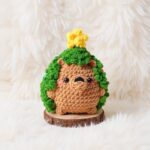 Christmas Tree Hedgehog Amigurumi Crochet Pattern - Adorable DIY Stuffed Animal Toy - Instant Download PDF