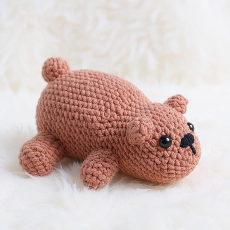 Chubby Bear Amigurumi Crochet Pattern - Adorable DIY Stuffed Animal Toy - Instant Download PDF - Image 3