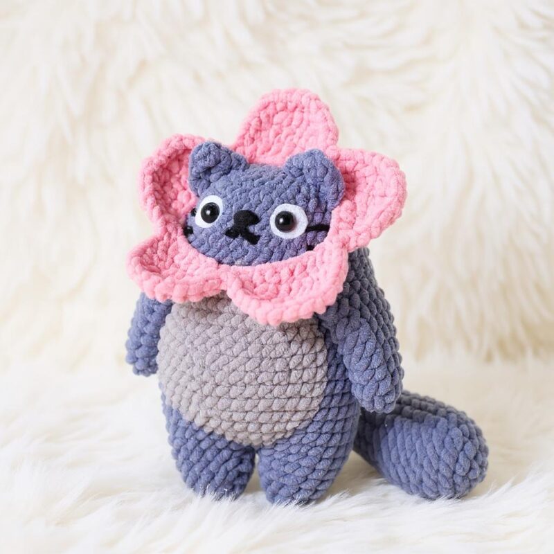 Chubby Cat Amigurumi Crochet Pattern - Adorable DIY Stuffed Animal Toy - Instant Download PDF - Image 4