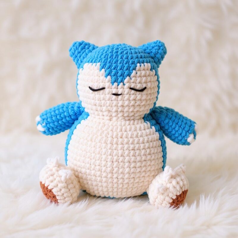 Chubby Dozlax Amigurumi Crochet Pattern - Adorable DIY Stuffed Monster Toy - Instant Download PDF - Image 2