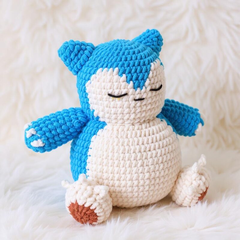 Chubby Dozlax Amigurumi Crochet Pattern - Adorable DIY Stuffed Monster Toy - Instant Download PDF - Image 3