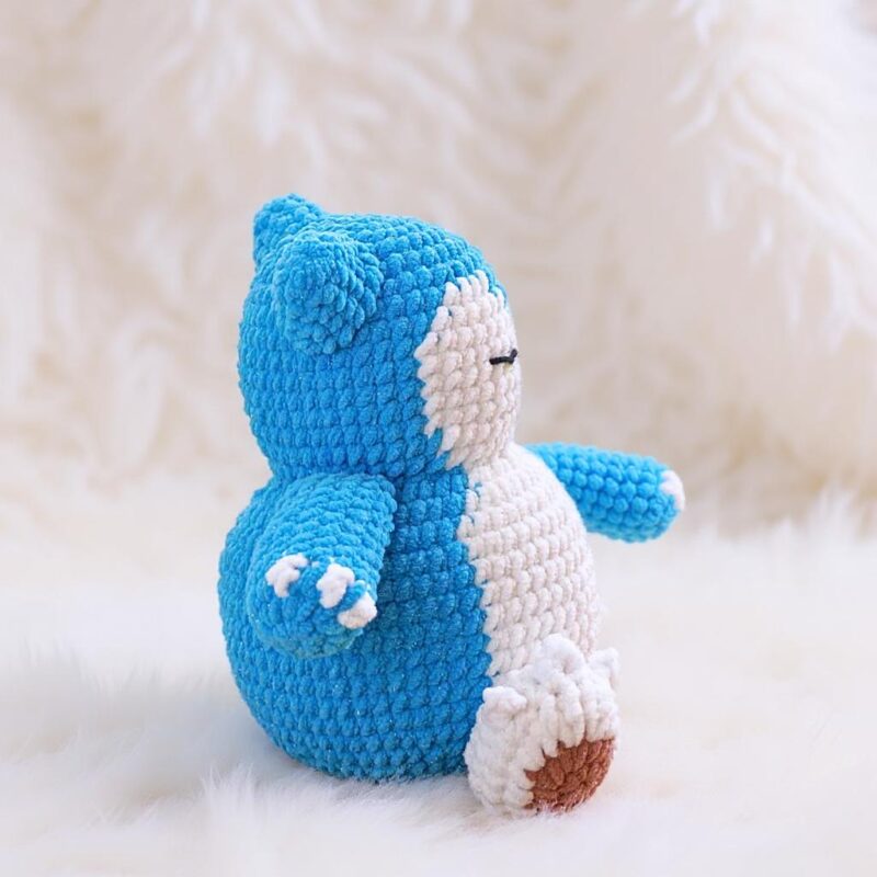 Chubby Dozlax Amigurumi Crochet Pattern - Adorable DIY Stuffed Monster Toy - Instant Download PDF - Image 4