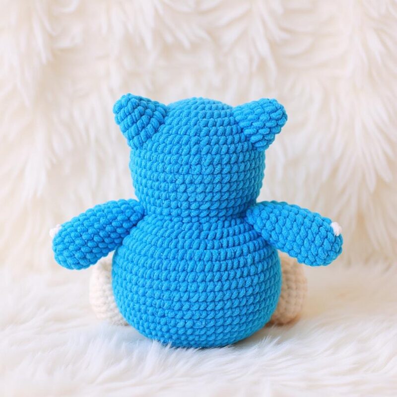 Chubby Dozlax Amigurumi Crochet Pattern - Adorable DIY Stuffed Monster Toy - Instant Download PDF - Image 5