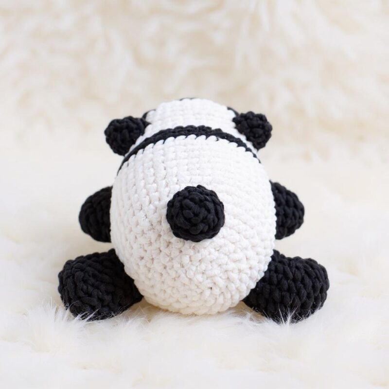 Chubby Panda Amigurumi Crochet Pattern - Adorable DIY Stuffed Animal Toy - Instant Download PDF - Image 5