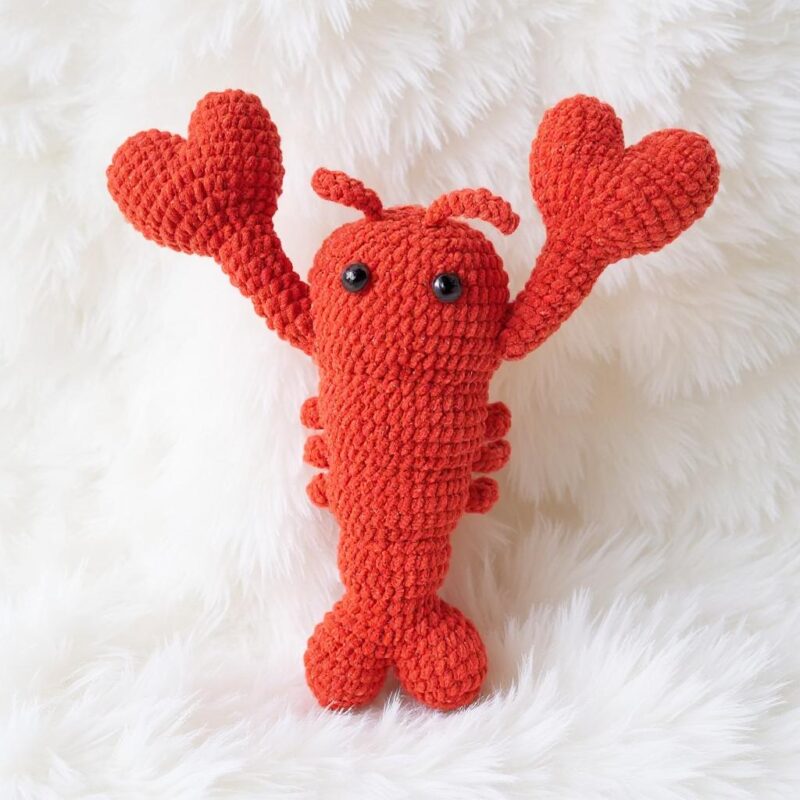 Lobster Amigurumi Crochet Pattern - Adorable DIY Stuffed Animal Toy - Instant Download PDF - Image 2