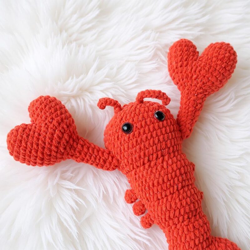 Lobster Amigurumi Crochet Pattern - Adorable DIY Stuffed Animal Toy - Instant Download PDF - Image 3