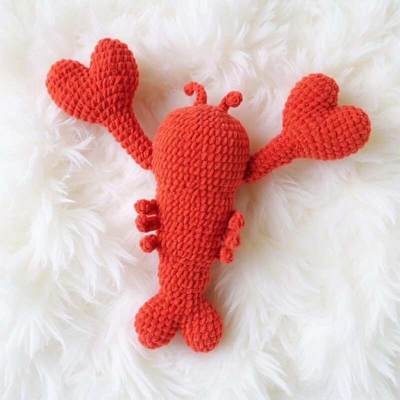 Lobster Amigurumi Crochet Pattern - Adorable DIY Stuffed Animal Toy - Instant Download PDF - Image 5