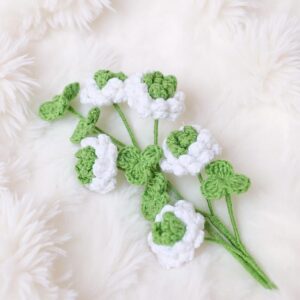 Clover Flowers Amigurumi Crochet Pattern - Charming DIY Handmade Decor - Instant Download PDF