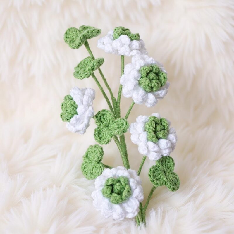 Clover Flowers Amigurumi Crochet Pattern - Charming DIY Handmade Decor - Instant Download PDF - Image 6