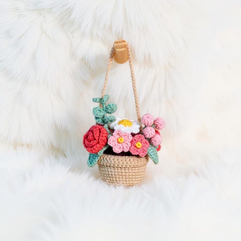 Colorful Radiance Baskets Crochet Pattern Bundle - Stylish DIY Home Decor Storage - Instant Download PDF - Image 2