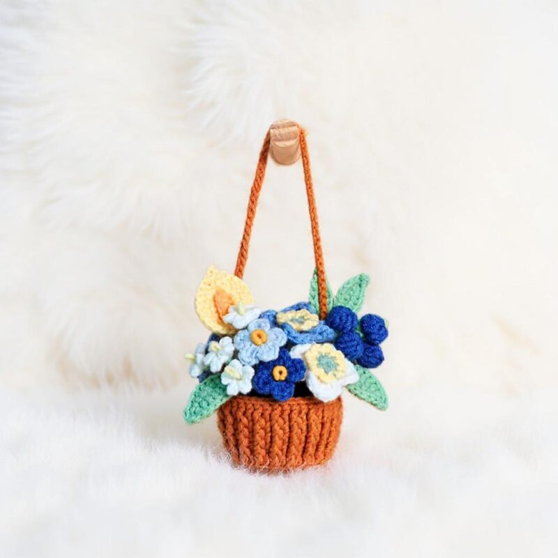 Colorful Radiance Baskets Crochet Pattern Bundle - Stylish DIY Home Decor Storage - Instant Download PDF - Image 6