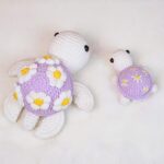 Spring Blossom Turtle Amigurumi Crochet Pattern - No-Sew - DIY Stuffed Animal Toy - Instant Download PDF