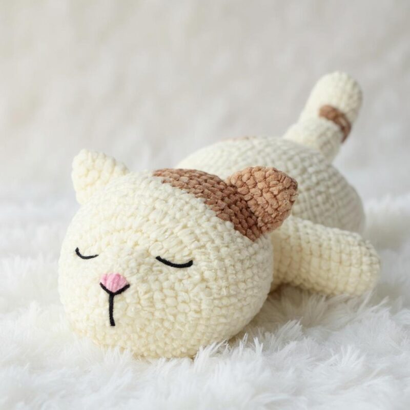 Axolotl, Capybara & Cat Amigurumi Crochet Pattern Bundle - Adorable DIY Stuffed Animal Toys - Instant Download PDF - Image 4