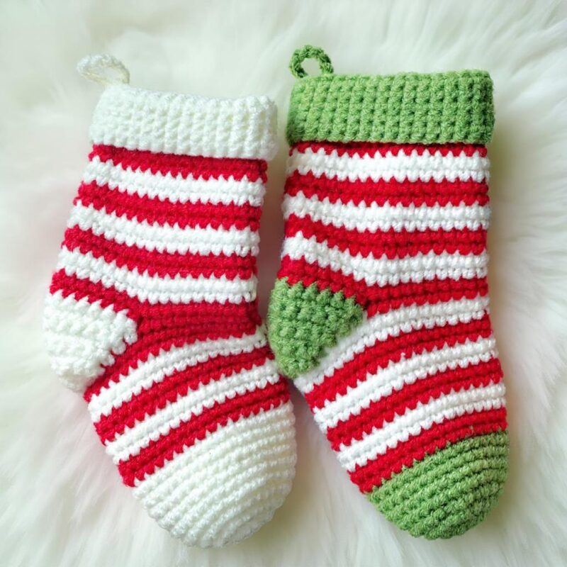 Christmas Stocking Crochet Pattern Bundle - Festive DIY Holiday Decor - Instant Download PDF - Image 3