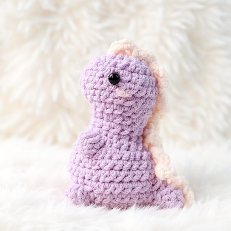 Dinosaur Bundle Amigurumi Crochet Pattern - No-Sew - DIY Stuffed Animal Toy - Instant Download PDF - Image 5