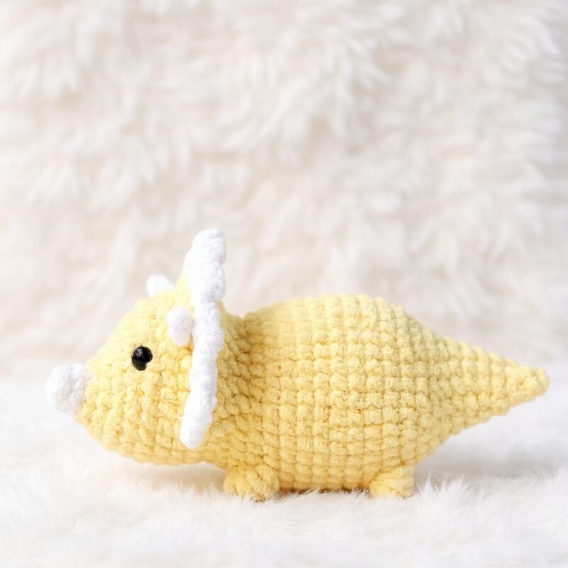 Dinosaur Bundle Amigurumi Crochet Pattern - No-Sew - DIY Stuffed Animal Toy - Instant Download PDF - Image 7
