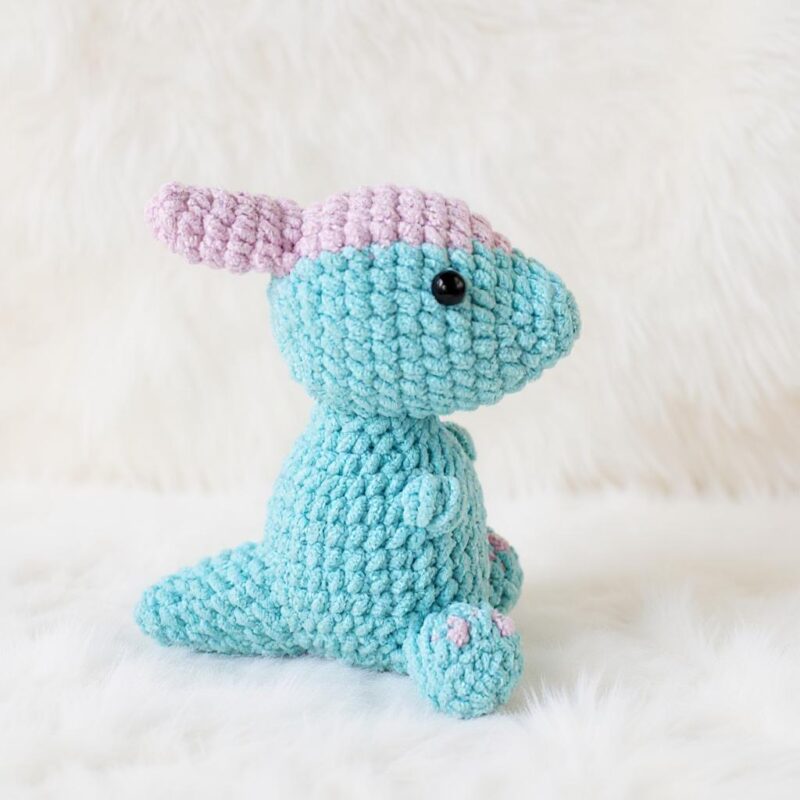 Dinosaur Bundle Amigurumi Crochet Pattern - No-Sew - DIY Stuffed Animal Toy - Instant Download PDF - Image 2