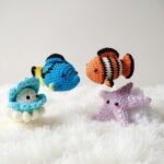 Ocean Animals Amigurumi Crochet Pattern Bundle - Easy No-Sew - DIY Stuffed Sea Creatures - Instant Download PDF