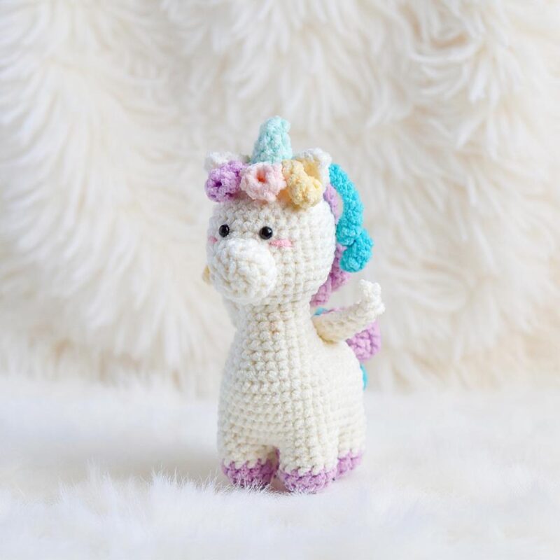 Unicorns Amigurumi Crochet Pattern - Magical DIY Stuffed Animal Toy Set - Instant Download PDF - Image 2