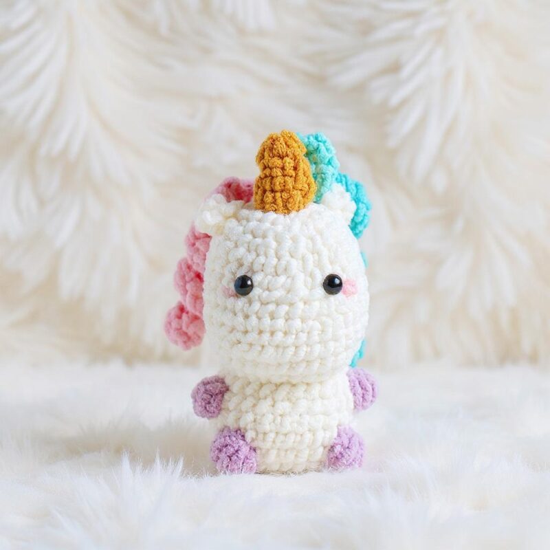 Unicorns Amigurumi Crochet Pattern - Magical DIY Stuffed Animal Toy Set - Instant Download PDF - Image 4
