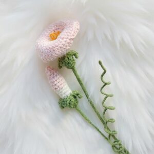 Convolvulus Flowers Crochet Pattern - Beautiful DIY Flower Bouquet - Instant Download PDF