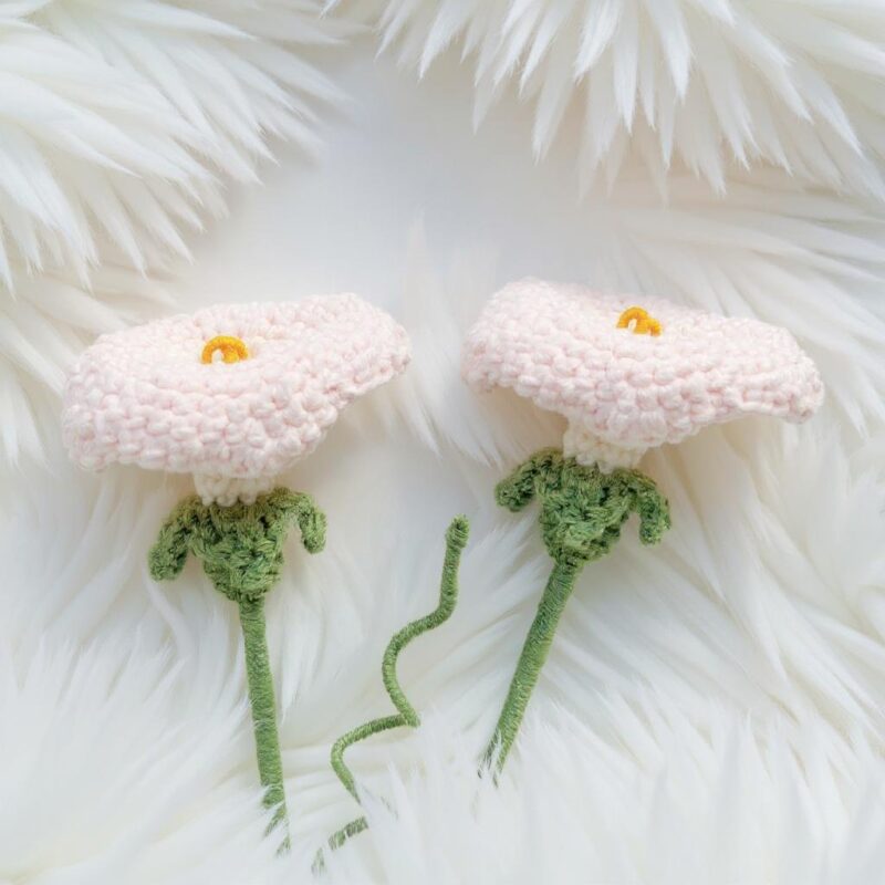 Convolvulus Flowers Crochet Pattern - Beautiful DIY Flower Bouquet - Instant Download PDF - Image 2