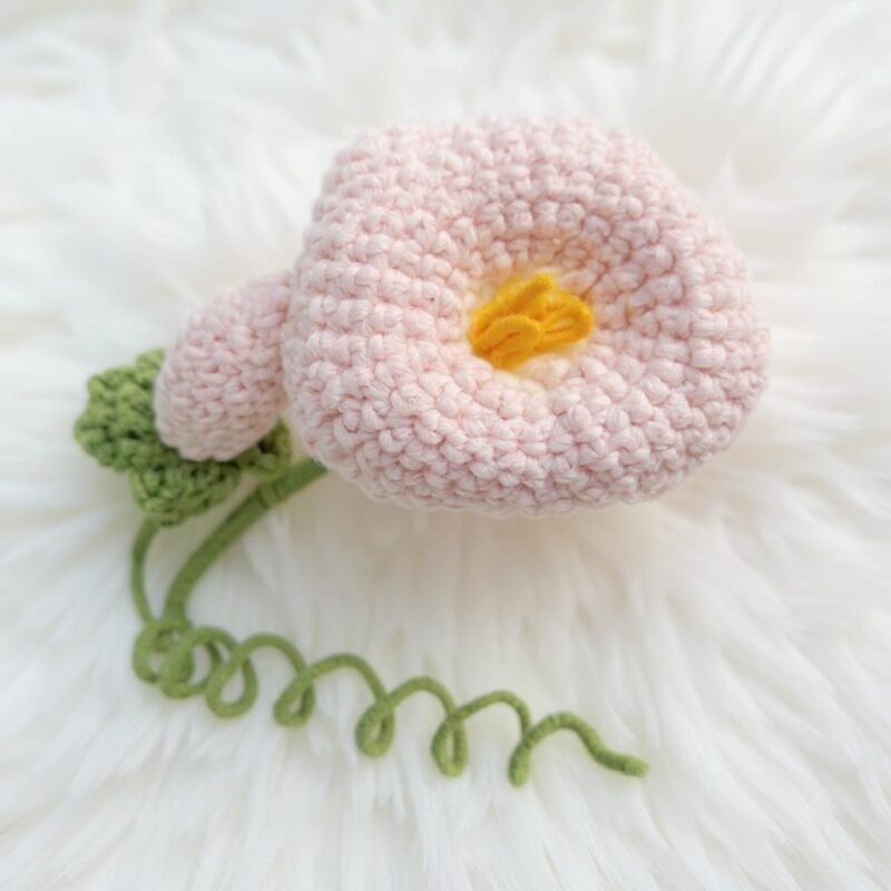 Convolvulus Flowers Crochet Pattern - Beautiful DIY Flower Bouquet - Instant Download PDF - Image 5