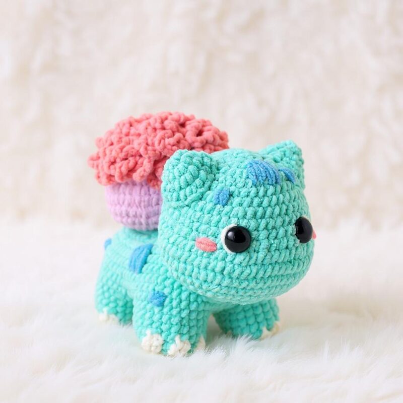 Coralsaur Amigurumi Crochet Pattern - Adorable DIY Stuffed Animal Toy - Instant Download PDF - Image 2