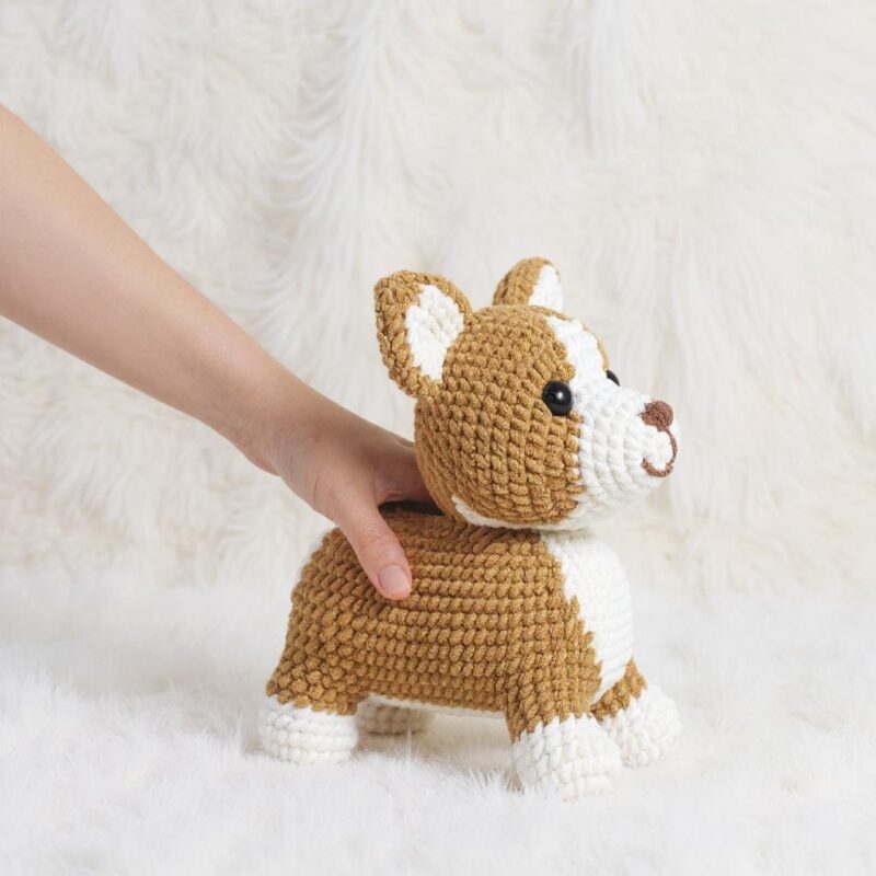 Corgi Amigurumi Crochet Pattern - Adorable DIY Stuffed Animal Toy - Instant Download PDF - Image 2