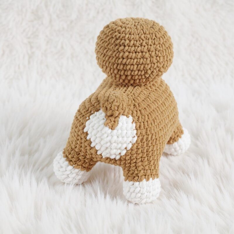 Corgi Amigurumi Crochet Pattern - Adorable DIY Stuffed Animal Toy - Instant Download PDF - Image 4