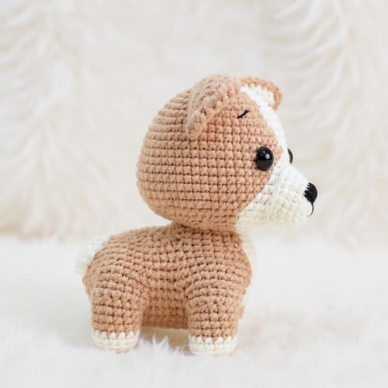 Corgi Amigurumi Crochet Pattern - Adorable DIY Stuffed Animal Toy - Instant Download PDF - Image 2
